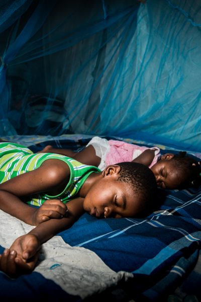 The mosquito net is a recommended malaria prevention measure